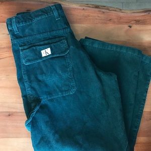 Vintage Calvin Klein corduroy cargo